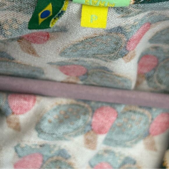 FARM Rio Sapoá Printed Blazer in linen /viscous blend - Picture 10 of 14